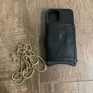 Bandolier iphone 11 pro case with cross body strap